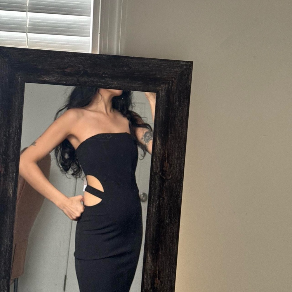 NWT Meshki Catherine Cut Out Midi Dress